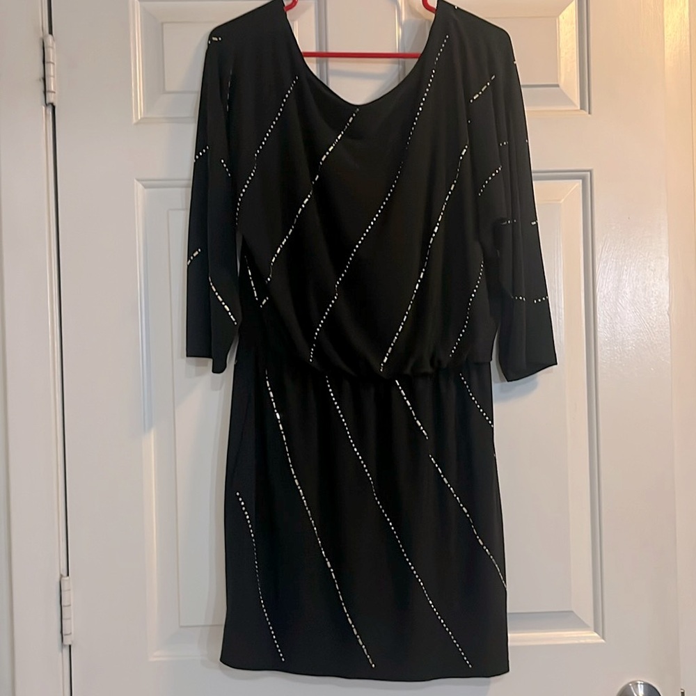 ! Black Sparkle Dress!